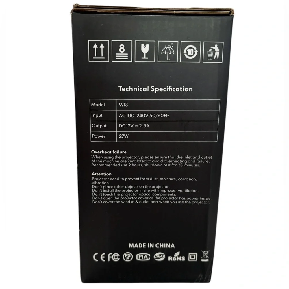 Black Multimedia Projector